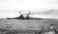 Линейный крейсер SMS Lützow на ходовых испытаниях у Киля, 19 мая 1916 г.