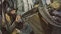 Кабина стрелка бомбардировщика B-17
