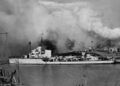 Эскадренный миноносец Aviere в Мессине, январь 1941 г.