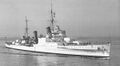 HMS Manchester в составе Китайской Станции. 1938 год.