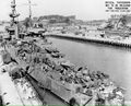 USS Salt Lake City в Mare Island Navy Yard, 10 мая 1943 г.