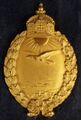 Знак пилота Военно-Морского Флота за полеты над сушей. Аверс.