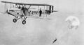 Сброс парашютистов с T3M-2, USS Langley (1912)