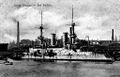 SMS Mecklenburg на достройке.