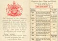 Документы о награждении медалями Звезда 1939-1945 и Африканская звезда