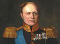 Кавалер Армейского креста за 1813-1814 гг. Российский император Александра I