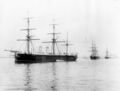 HMS Minotaur после модернизации парусного вооружения