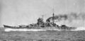 Лёгкий крейсер IJN Mogami на ходовых испытаниях
