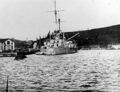 Линейный крейсер Yavûz Sultân Selîm (бывш. SMS Goeben). Босфор, 1918-19 гг.