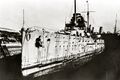 Линейный крейсер Yavûz Sultân Selîm (бывш. SMS Goeben) в доке Севастополя, 1918 г.