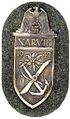Щит «Нарвик» в серебре