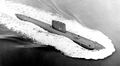 USS Nautilus в море.