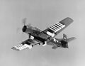 Douglas AD-2 Skyraider с различным подвесным вооружением - 1 торпедой, 2 бомбами и 12 неуправляемыми ракетами
