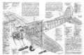 Компоновка пикирующего бомбардировщика Aichi D3A