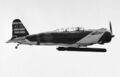 Торпедоносец Nakajima B5N в полете с торпедой