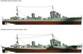 Реконструкции эсминцев типа Navigatori.