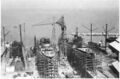 Emanuele Pessagno и Nicoloso da Recco на стапеле верфи «C.N.R.» в Анконе, 30 июня 1929 г.