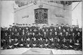 Линейный крейсер HMS New Zealand. Визит короля Георга V , первого лорда Адмиралтейства У.Черчилля и других лиц. Портсмут, 20 марта 1913 г.
