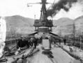 Линейный крейсер HMS New Zealand в ходе визита на Родину, 1913 г.