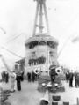 Линейный крейсер HMS New Zealand в ходе визита на Родину, 1913 г.