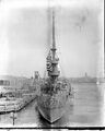Бронепалубный крейсер USS New Orleans. Вид с кормы