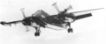 Первая посадка самолета North American AJ-1 Savage на авианосец (пятый серийный самолет)