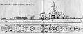 Изображение ORP Burza после модернизации его в корабль-музей, 1960 г.