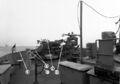 28-автомат и колонка наведения на крейсере USS Milwaukee. Верфь ВМС, Нью-Йорк, 7 января 1942 г.