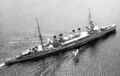 Взлет O2U Corsair с катапульты крейсера USS Memphis, 10 мая 1933 г.