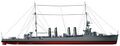 Легкий крейсер USS Trenton, 1923 г. Современная реконструкция
