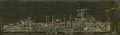 Легкий крейсер USS Omaha, 1943 г. Продольный разрез. Копия подлинного чертежа