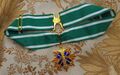 Знак II и III класса ордена Золотого коршуна. Современная копия. Аверс.