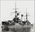 Эскадренный броненосец «Орёл». Кронштадт. 1904 год.