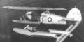 Поплавковый Hawker Osprey в полете