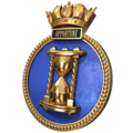 Эмблема эсминца HMS Opportune.