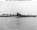 USS S-44 уходит из Филадельфии. 11 июня 1943 года.