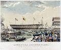 Agamemnon спуск на воду, 1852 г.