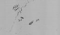 Схема торпедной атаки 27 сентября 1943 года (USS Harder Report of Second War Patrol)