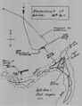Схема действий у побережья Волеаи 20 апреля 1944 (USS Harder Report of Fourth War Patrol)