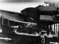 «Зимний» вид мостика и боевой рубки линкора USS Pennsylvania, зима 1916/17 гг. Обледеневшее 127-мм/51 орудие.