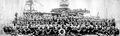 Экипаж линкора USS Arizona. Норфолк, 18 мая 1929 г.