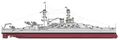 Линкор USS Arizona, 1936 г.