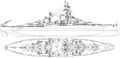 Линкор USS Pennsylvania, 1944 г.