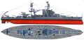 Линкор USS Pennsylvania, 1942 г.