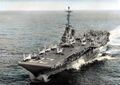 USS Bennington в движении, 1956 год