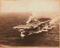 Фотография USS Bennington времён Второй Мировой войны
