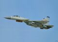 Серийный истребитель J-15 в стандартной раскраске и с опознавательными знаками