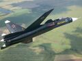 С-37 «Беркут» в полёте. Фото с сайта ПАО «Компания „Сухой“»