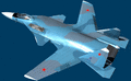 Складывание крыла Су-27КМ при базировании на авианосце, рисунок