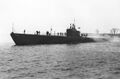 USS Pollack (SS-180) рядом с верфью "Портсмут"